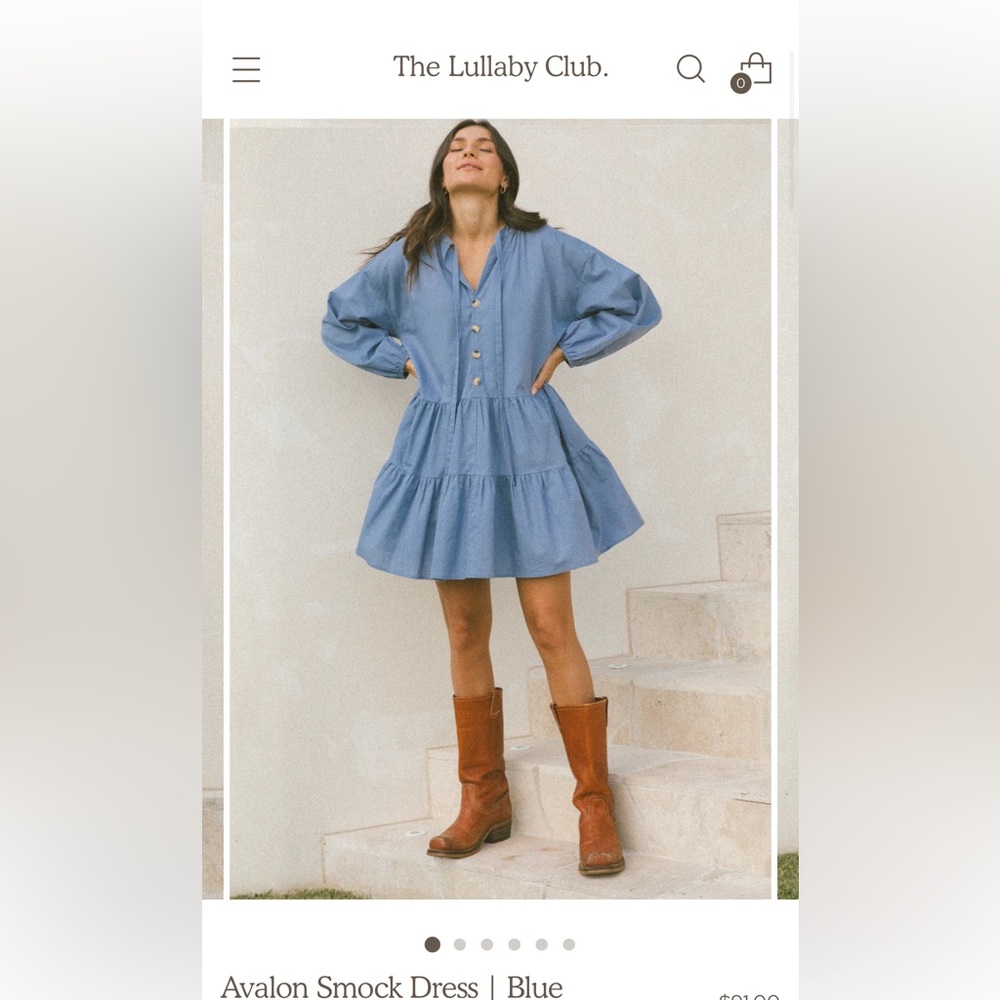 Avalon Smock Dress